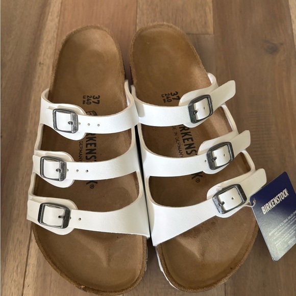 Birkenstock Florida White NWT - Picture 3 of 6